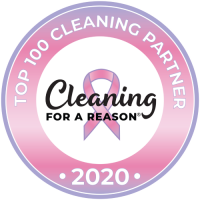 2020 Top 100 Cleaning Partner Button (Cleaning For A Reason)